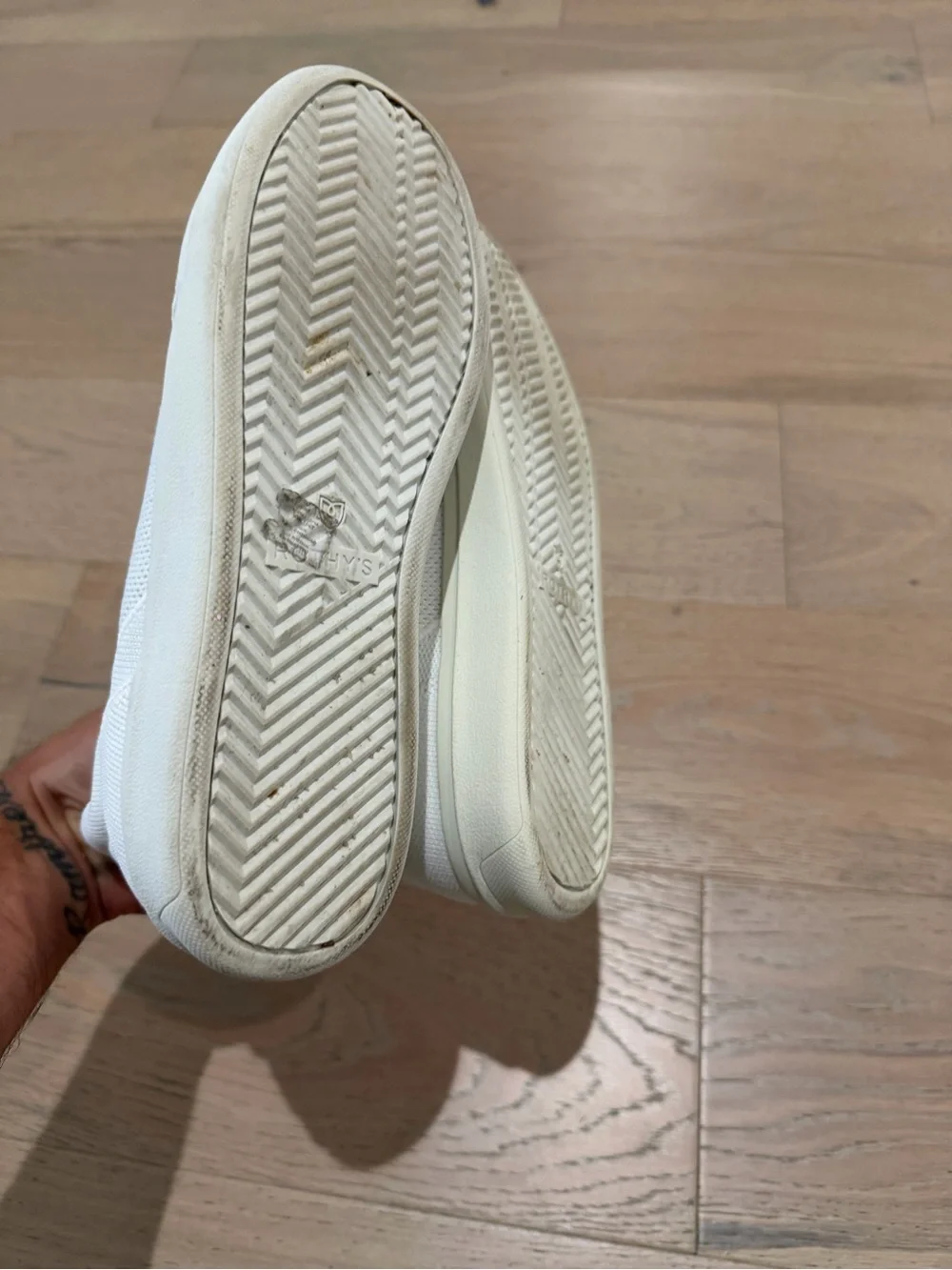 Men’s Rothy's The RS01 Sneaker in white